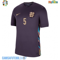 Camisa de time de futebol Inglaterra John Stones #5 Replicas 2º Equipamento Europeu 2024 Manga Curta